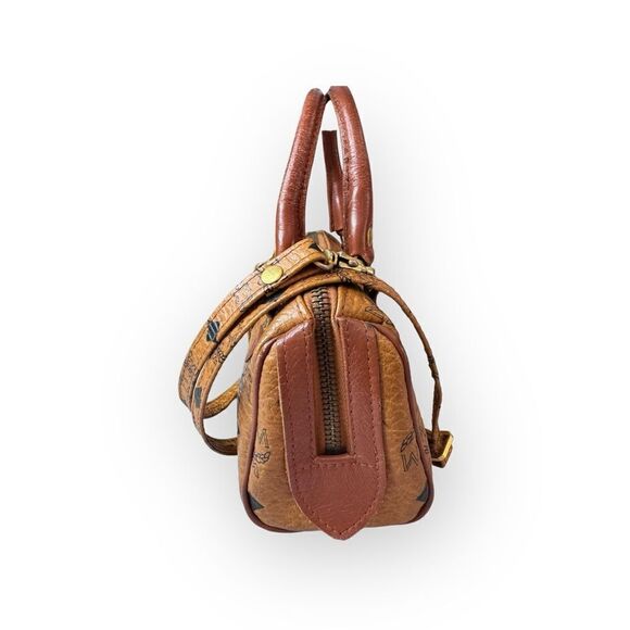 MCM Mini Logo Two Way German Handbag - Picture 2 of 13